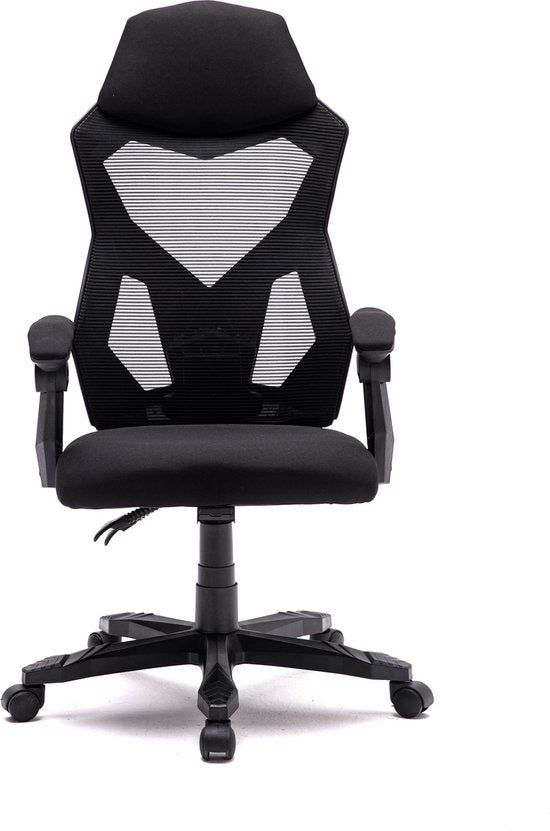 Drehstuhl Fresno - Gaming Stuhl - schwarz