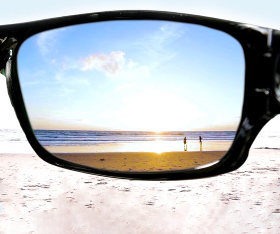 HD Polar View Sonnenbrille, 2x schwarz, 1x braun – Unisex – polarisierte Sonnenbrille – mit 1x Hartschalen-Aufbewahrungsetui