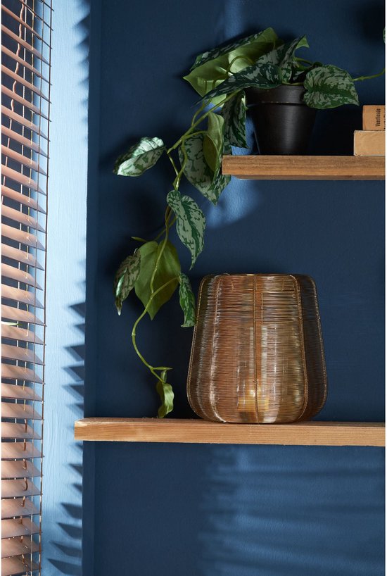 Light & Living Windlicht Adeta – Gold – Ø 22,5 cm – Modern