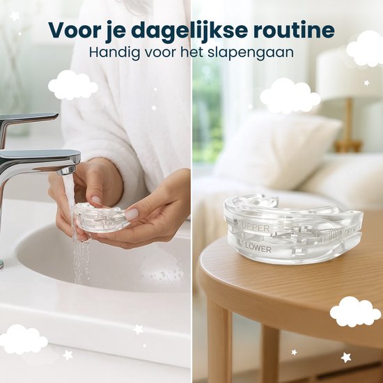 DreamCare Anti Snore Brace - Anti Snore - Snore Brace - Einstellbar - Snore Braces - Anti Snore Produkte - Bpa frei