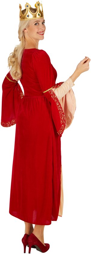 dressforfun - Damenkostüm Queen XXL - verkleiden kostüm halloween verkleiden partykleidung karneval kostüm partykleidung - 301214