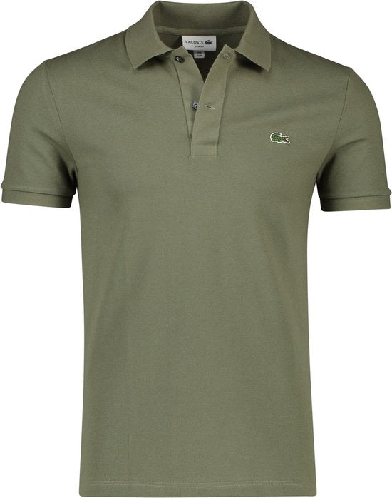 Lacoste 1hp3 Herren S/s Polo 12 Polos & T-shirts Herren - Poloshirt - Olive - Größe XS