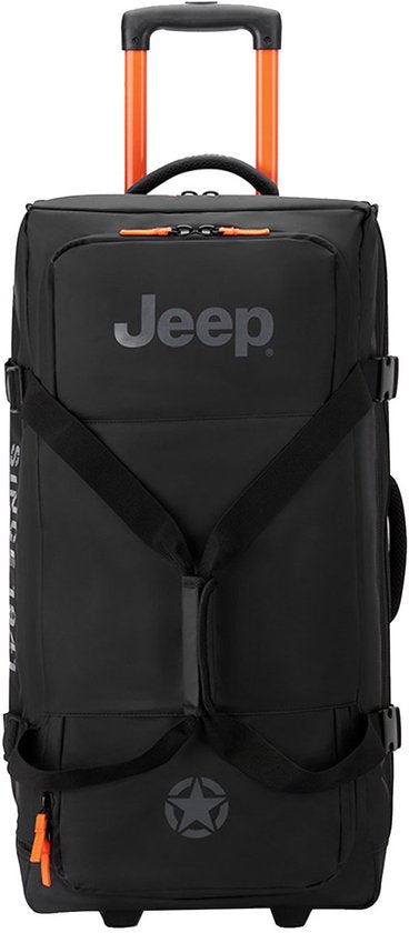 Jeep-Reisetasche mit Beschichtung, 72 cm, schwarz