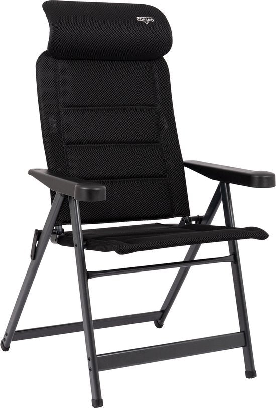 Crespo - Strandkorb - M - AP/237 - Air-Deluxe - Kompakt - Schwarz - Modell 2025