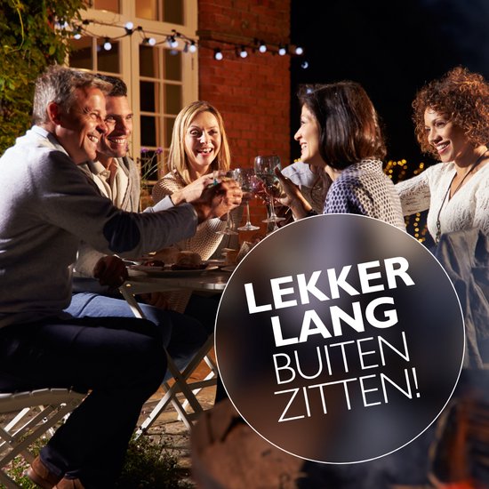 Eurom Partyzelt-Heizstrahler 1502 – Edelstahl – 1500 W