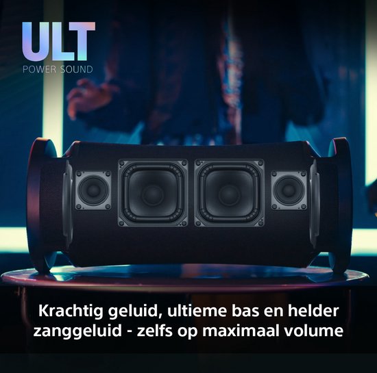 Sony ULT Field 7 - Bluetooth-Lautsprecher - Schwarz