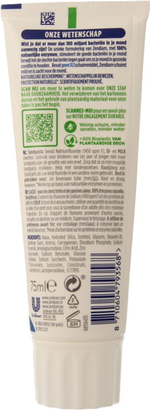 Zendium Klassische Zahnpasta 75 ml