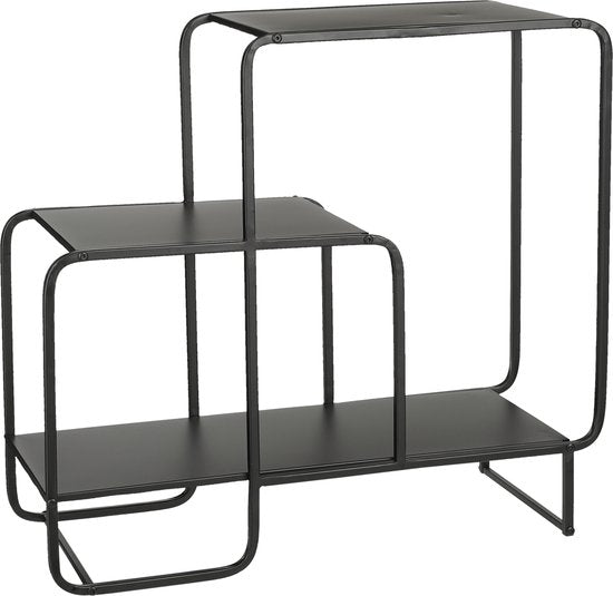 Mica Decorations Jules Wandschrank - L70 x B30 x H76 cm - Metall - Schwarz