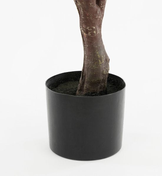 Mica Decorations Eukalyptus-Kunstpflanze im Blumentopf - H95 x Ø55 cm - Grün