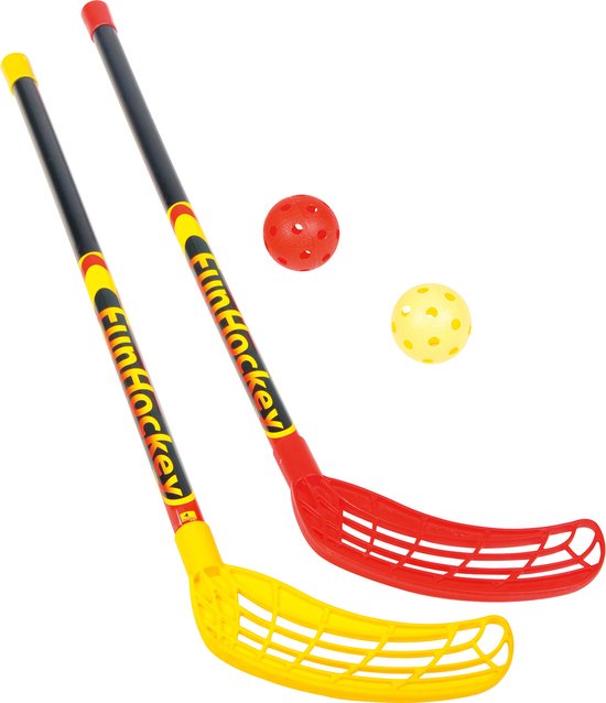 Bandito Hockey Set Fun Hockeyschläger und Bälle 2tlg.