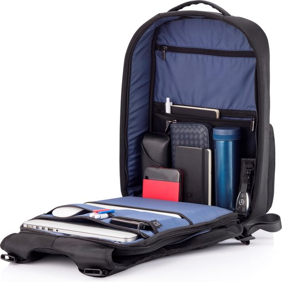 XD Design Flex Gym Bag - Anti-Diebstahl-Rucksack - 16 bis 24 Liter - Schwarz