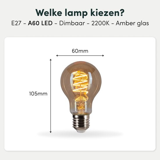 Nolt Tischlampe - Tischlampe Schlafzimmer - E27 Lampe Wohnzimmer - Industrial - ⌀ 40cm - Gold