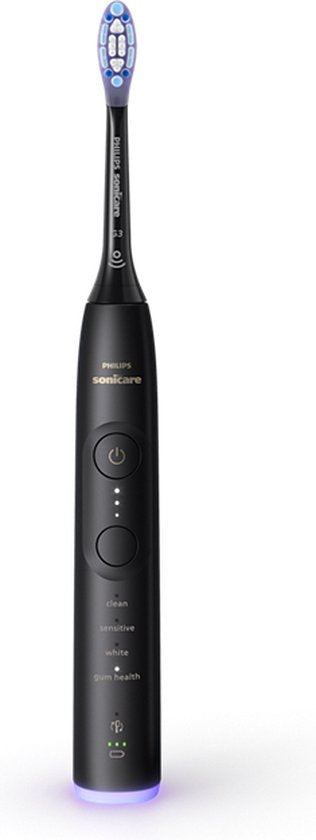 Philips Sonicare 7100 Series - Elektrische Zahnbürste - Schwarz - Reiseetui - Gesünderes Zahnfleisch - HX7421/01