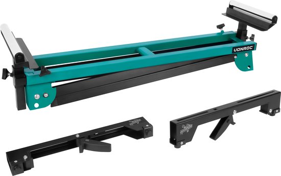 VONROC Unterwagen für Kappsäge - Universalunterwagen - Höhe und Breite verstellbar - 150 kg Tragfähigkeit