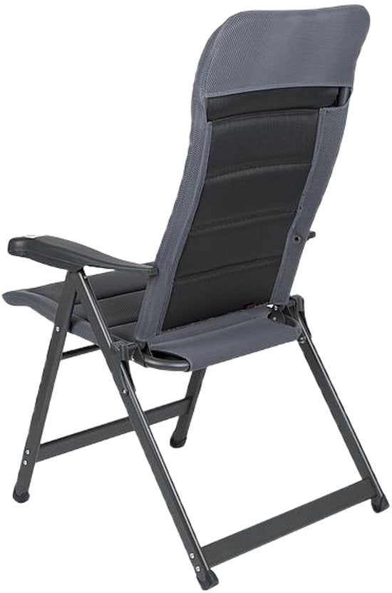 Crespo Strandkorb - Modell 2025 - Air-Deluxe - Kompakt - Grau
