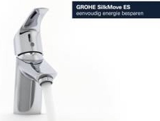 GROHE Eurosmart New Waschtischarmatur – Niedriger Auslauf – Mit Stoppkette – Chrom