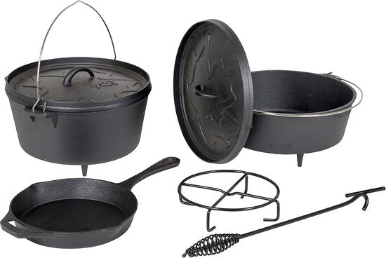 Bo-Camp - Urban Outdoor - Niederländischer Backofen - 9QT