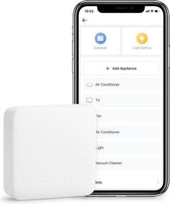 SwitchBot Hub Mini - Intelligente Fernbedienung - Ihr Telefon als Fernbedienung