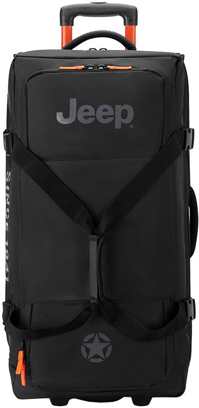 Jeep Coated Travel Bag Extra Large 82 cm Schwarz