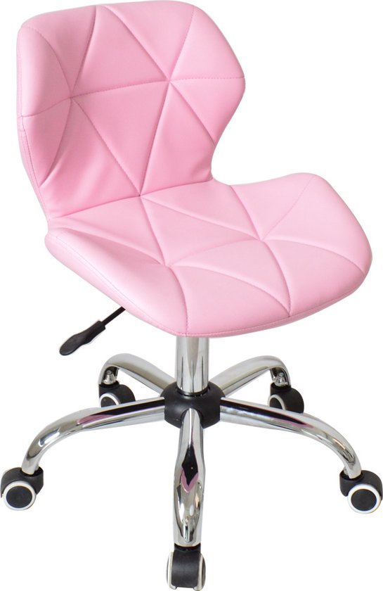 Bürostuhl modernes Design - Chefsessel - höhenverstellbar - rosa