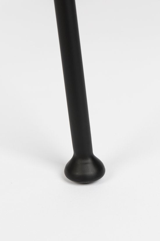 Zuiver Benson Barhocker Rückenlehne 64,5 cm Grau/Blau - 2er Set