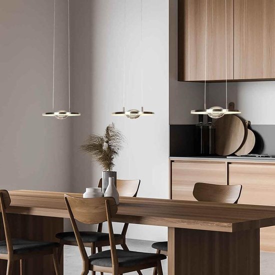 Steinhauer Exclusive - Hängeleuchte - Soleil - Stahl - Metall - Ø 32cm - LED - 4140ST