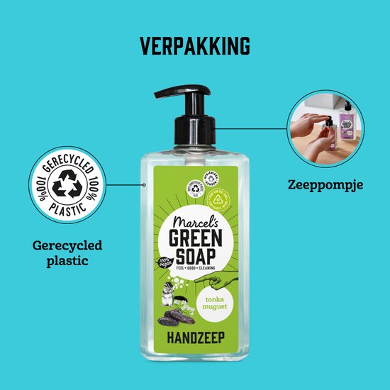 Marcel's Green Soap Handseife - Tonka & Muguet - 500 ml