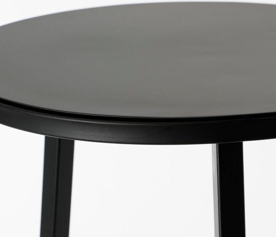 Mica Decorations Adine Pflanztisch - H80 x Ø30 cm - Metall - Schwarz
