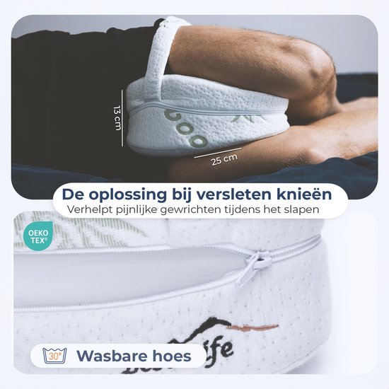 Best Life Kniekissen für Seitenschläfer - Beinkissen Orthopädisch