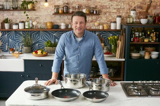Tefal Jamie Oliver Cook Smart Bratpfannen-Set - 24 + 28 cm