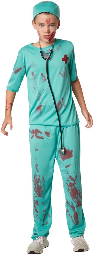 dressforfun - Creepy Doctor 152 (11-12y) - Faschingskostüm Halloween Kostüm Karneval Kostüm Fasching Party Kostüm - 302213