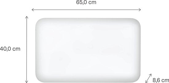 Mill IB600DN - Flächenheizkörper aus Stahl - 600 Watt- bis zu 11 m2 - 100% geräuschlos - geeignet für Badezimmer - 5 Jahre Garantie