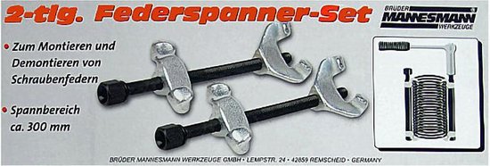 Mannesmann Federspanner, 2-teilig, 300 mm