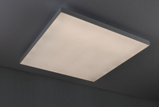 LED-Panel Loria Rainbow dynamic RGBW eckig 595x595mm 31W 2820lm RGB+ Schwarz dimmbar