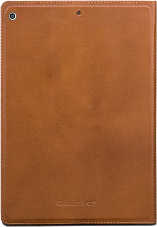 dbramante1928 - Risskov iPad Tasche (2017/2018) - 9.7 Zoll - Braunes Vollnarbenleder - Mit Standfunktion & Auto-Sleep - Handgefertigt & Langlebig - Luxuriöser Schutz