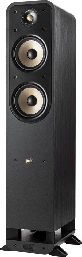 Polk Signature Elite ES55 - Standlautsprecher - 2-Wege - Leistungsstarker 6,5" Bass - Schwarz