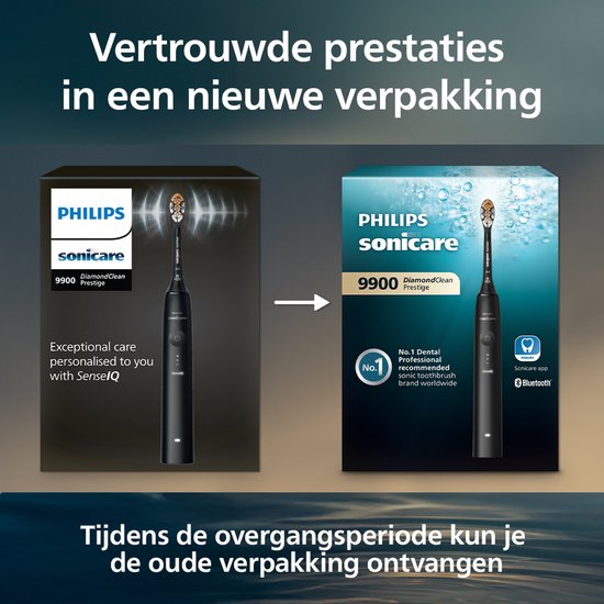Philips Sonicare DiamondClean 9000 – Elektrische Zahnbürste – Rosa/Weiß – Ombre – HX9911/84