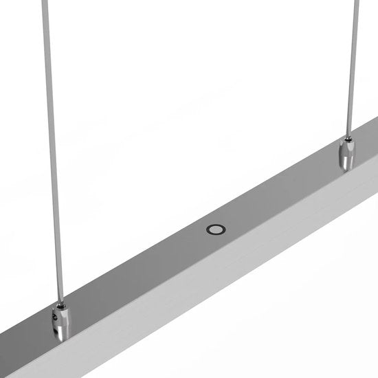 Minimalistische Stahl-Hängeleuchte Danske 2745ST - 114 cm, ausziehbar, höhenverstellbar - Mexlite