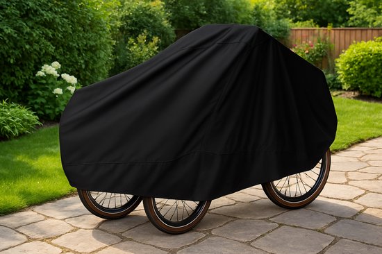 Bakfietshoes - 100% wasserdicht - Bakfiets - Schutzhülle - Abdeckungen - Regenschutz - Abdeckung - Schwarz - Extra stark - Luft