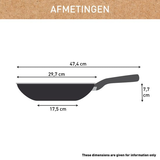 Tefal Renewal Keramik-Wokpfanne 28 cm