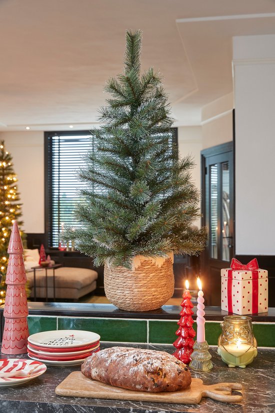 Black Box Trees Glendon Künstlicher Weihnachtsbaum im Topf - H90 x Ø51 cm - Grün