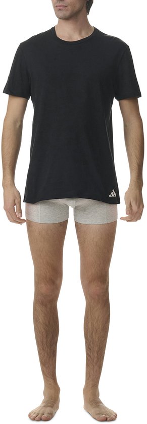Adidas T-Shirt mit Rundhalsausschnitt für Herren (3er-Pack) – Größe L