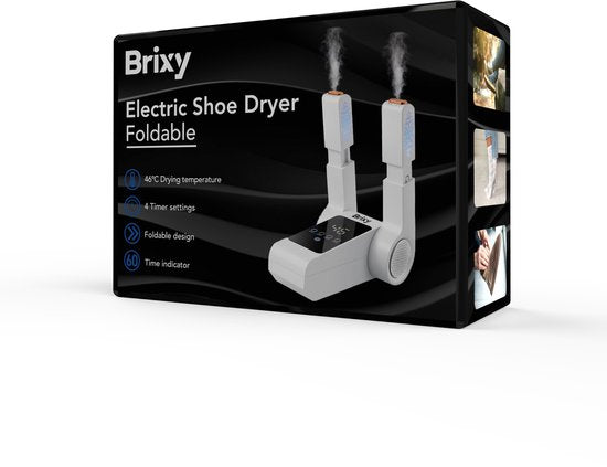 Brixy Shoe Dryer & Shoe Freshener - Ozon - Trocknungsfunktion - Weiß