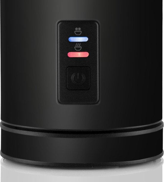 Tomado TMF1201B - Elektrischer Milchaufschäumer - Heißes und kaltes Aufschäumen - Heizung - Cappuccinozubereitung - Mattschwarz