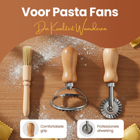 Tavola – Nudelmaschine + Nudeltrockengestell – Nudelmaschine – Nudeln herstellen – Ravioli herstellen – Edelstahl – Einweihungsgeschenk
