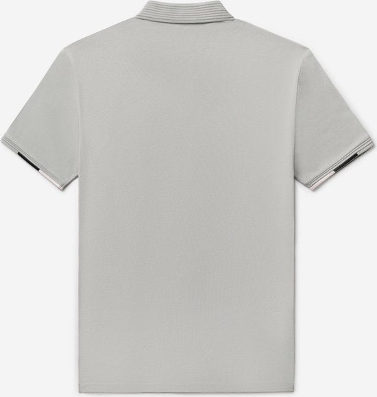 AB Lifestyle - Tri-colour Polo | Alloy - Herren - Größe: XS