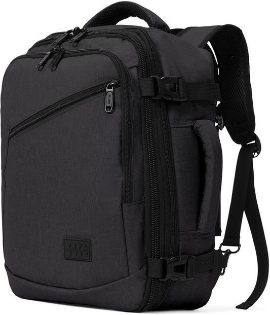 TRVLMORE Reisetasche - 25L Rucksack - Handgepäck - Spritzwassergeschützt - Rucksack - Wochenendtasche - Damen und Herren - Anthrazit