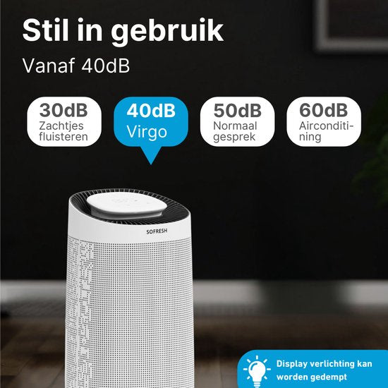 2x Sofresh Luftentfeuchter & Luftreiniger in 1 - Räume bis zu 40m² - Entfeuchtet 16L pro Tag - App-Steuerung - HEPA-Filter - Geräuschlos - Wohnzimmer, Schlafzimmer, Bad, Keller- Weiß