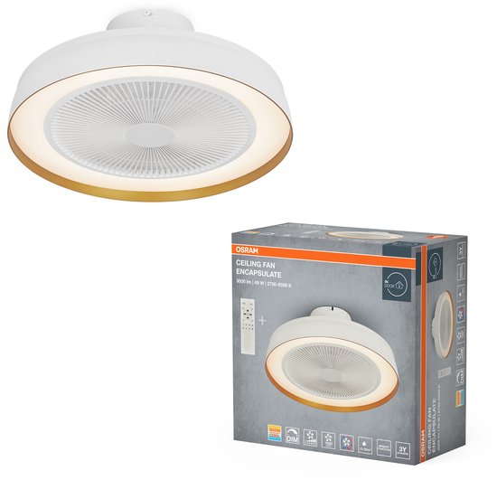 OSRAM HOMELIGHTING Deckenventilator Compact 480 49W Weiß Deckenventilator 49 W