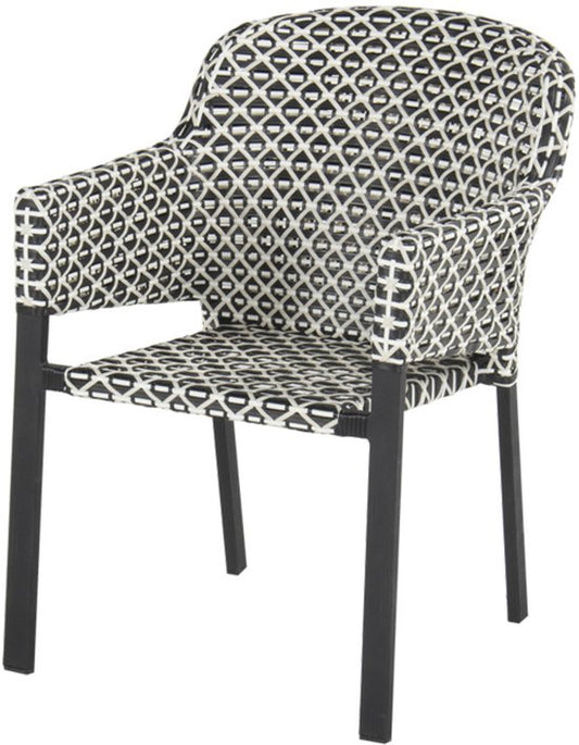 Hartman Kelly Esszimmerstuhl Aluminium/Rotan